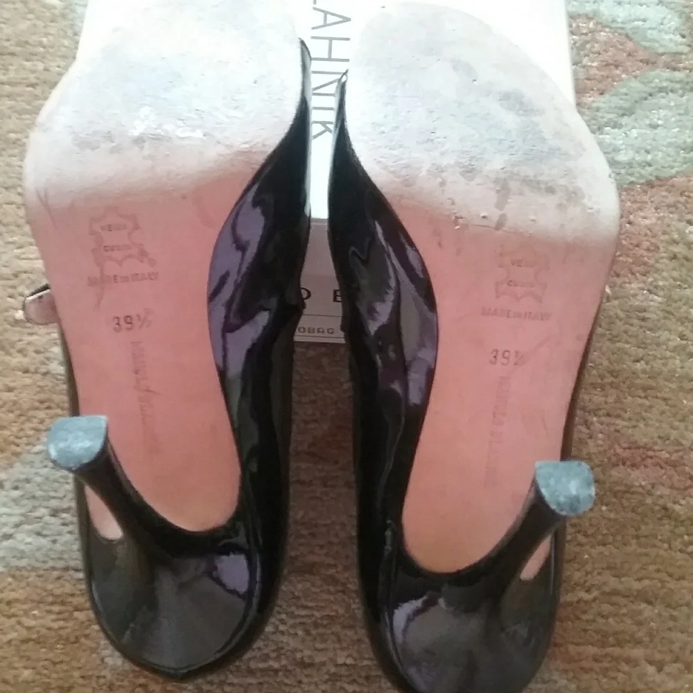 MANOLO BLAHNIK Mary Jane Shoes - Picture 7 of 13